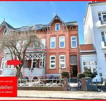 Charmante Altbauwohnung mit Veranda & Garten in Wakenitznähe - Lübeck St. Jürgen