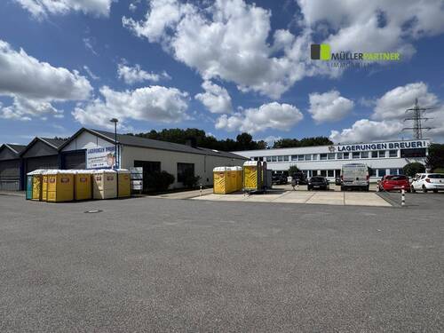 Frontansicht - Lagerfläche in Stolberg nahe Hauptbahnhof - teilbar ab 106 m²!