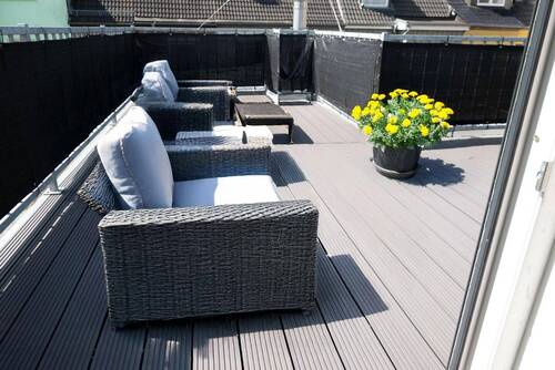große Dachterrasse - 4 Zimmer Reihenendhaus in Bremen