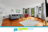 Titelbild - Ruhe trifft Stadtnähe - stilvolle 3-Zimmer-Wohnung mit Terrasse