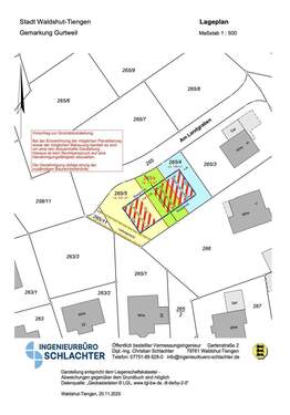 Lageplan - Grundstück zum Kaufen in Waldshut-Tiengen