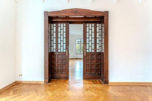 historische Schiebetür - 