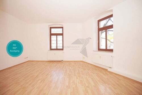 Wohnung mit 360° Rundgang - Praktische 1-Raum-Wohnung mit Tageslichtbad im Zentrum