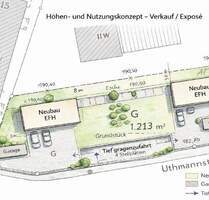 Zwei Bauplätze, zwei Einfamilienhäuser - Südhanglage mit Blick - Dresden Naußlitz