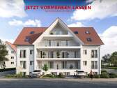 Haus 1 vormerken_vertriebsstart_rot - Helle 4 Zimmer Wohnung mit Loggia in ruhiger Lage