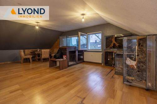 Wohn-/Essbereich - Gemütliche Dachgeschosswohnung in ruhiger Lage - Nähe Haferbruchsee!