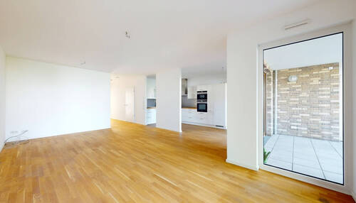 Wohn-/Essbereich Ansicht II - 3 Zimmer Etagenwohnung in Frankfurt am Main