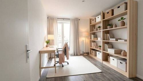 Das zweite Zimmer - (KI-möbliert) - Etagenwohnung mit 76,80 m&sup2; in Hamburg zum Kaufen