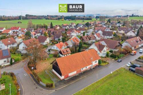 Luftbild - Bauernhaus, Landhaus mit 140,00 m² in Wangen im Allgäu / Haslach zum Kaufen