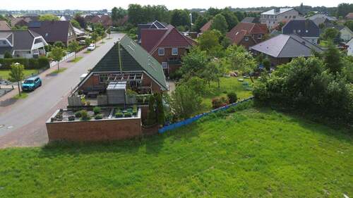 westliche Gesamtansicht - 7 Zimmer Einfamilienhaus in Büsum