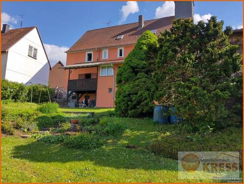 Rückansicht_Haus2 - 1 Zimmer Mehrfamilienhaus, Wohnhaus in Steinau an der Straße / Marborn