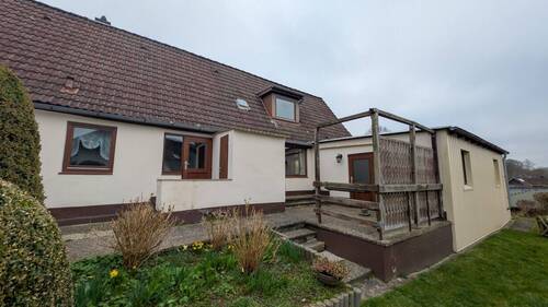 Gartenansicht - WEH 1 - 4 Zimmer Mehrfamilienhaus, Wohnhaus zum Kaufen in Schleswig