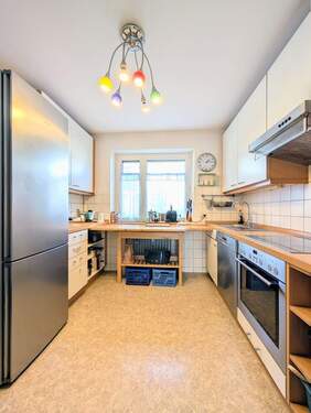 Küche - Etagenwohnung mit 130,90 m&sup2; in München zum Kaufen