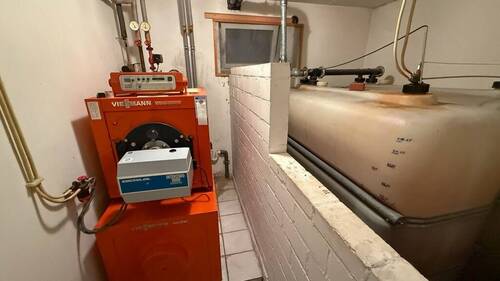 Heizung im Kellergeschoss - 