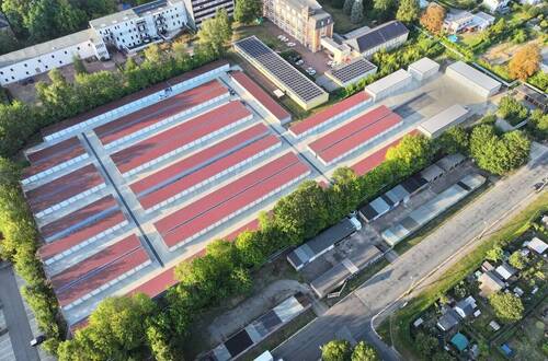 Garagenpark Luftbild - Lagerfläche in Chemnitz mieten! 160 m² Fläche schon ab 600 € pro Monat!