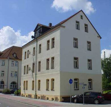 Hausansicht - 1 Zimmer Etagenwohnung in Markkleeberg