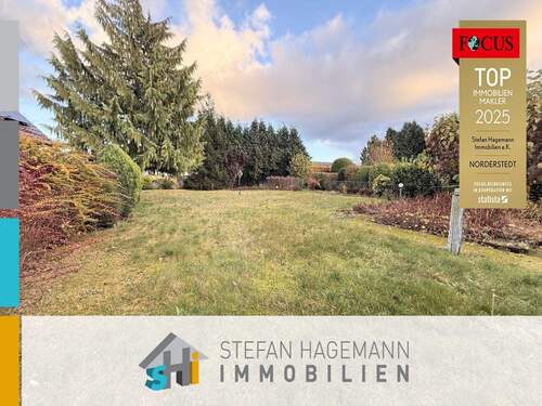 Traumhaftes Grundstück in Norderstedt - Grundstück in Norderstedt-Glashütte BAUPLATZ FÜR REIHENHÄUSER