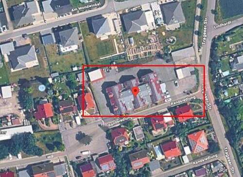Lagekarte, Quelle google maps - Mehrfamilienhaus, Wohnhaus zum Kaufen in Kitzscher