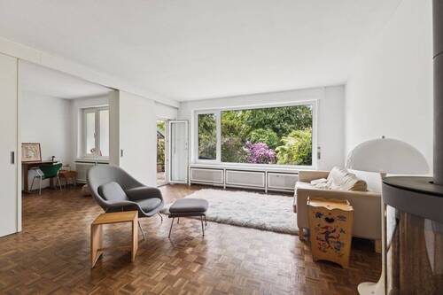 Offenes Wohnen mit Panoramafenster und separierbarem Arbeitszimmer.jpg - Doppelhaushälfte mit 110,00 m&sup2; in Bremen zum Kaufen