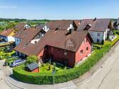 Aussenansicht - Drohne 1 - 2 Familienhaus mit Potential zur Selbstentfaltung. Arbeiten und Wohnen unter einem Dach