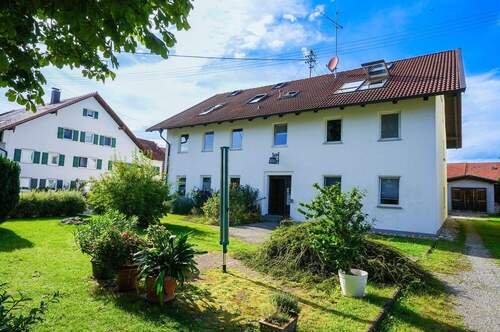 Außenansicht Süd/Ost - 3 Zimmer Etagenwohnung zum Kaufen in Fuchstal / Asch