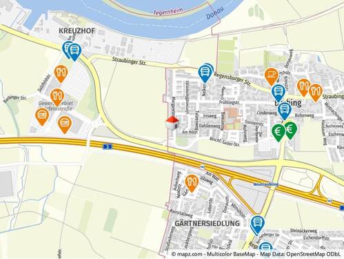 Geolyzer Kartenausschnitt - 