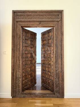 Tür aus der Kolonialzeit - 