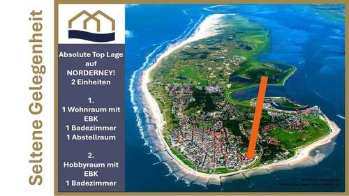 Titelbild - Norderney aller beste Lage - Eigentumswohnung mit Hobbyraum *nur wenige Schritte zum Sandstrand*