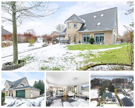 HB - Großes und hochwertiges Einfamilienhaus mit Doppelgarage in gefragter Lage nahe des Fockbeker Sees