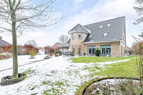 Rückansicht - 6 Zimmer Einfamilienhaus zum Kaufen in Fockbek