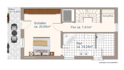 Obergeschoss - 