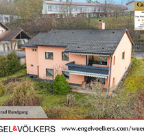 Ruhe, Aussicht und Platz - Einfamilienhaus mit Talblick und Garten - Erlenbach