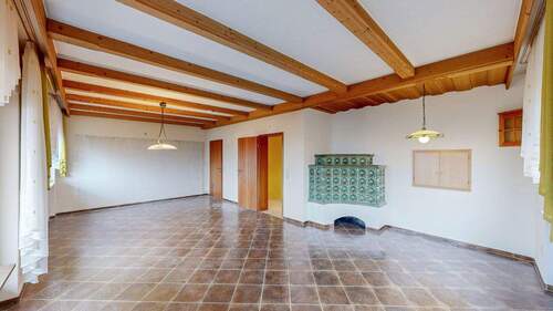 Wohnzimmer - 4 Zimmer Einfamilienhaus in Erlenbach