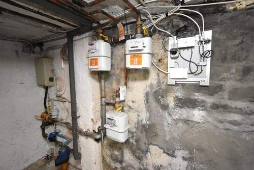 Gaszähler im Keller - 