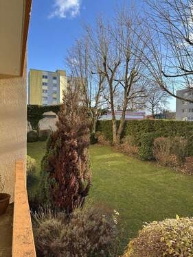 Blick vom Balkon - 