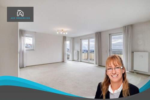 Wohn-/Esszimmer - Moderne Eigentumswohnung mit Traumblick über Nieder-Olm * keine Käuferprovision