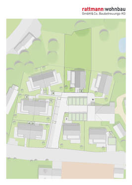 Übersicht Erdgeschoss - 7 Zimmer Einfamilienhaus in Herzogenaurach