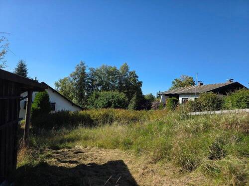 Ansicht Ost nach West oberhalb - Grundstück in Bischofsgrün