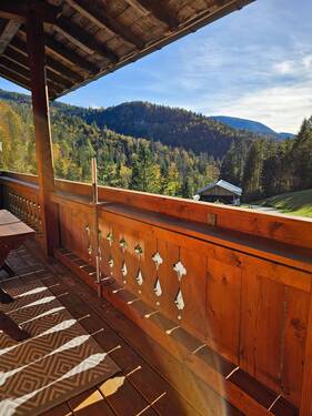 Panorama Balkon OG - Bauernhaus, Landhaus mit 350,00 m&sup2; in Reit im Winkl zum Kaufen