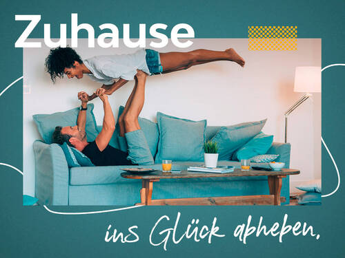 Zuhause ins Glück abheben - Für alle, die zu zweit starten und mehr Platz wollen!