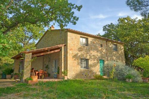 Bild 1 - Seggiano - Sorgfältig renoviertes Bauernhaus aus Stein I Immobilie Toskana
