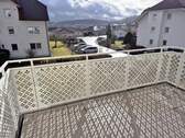 Balkon mit Blick auf die Stadt - Ruhige 3-Raumwohnung in HBN Waldstadt mit großem Balkon und Traumblick - provisionsfrei