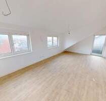 gemütliche Dachgeschosswohnung mit Balkon in Südausrichtung - Möglingen