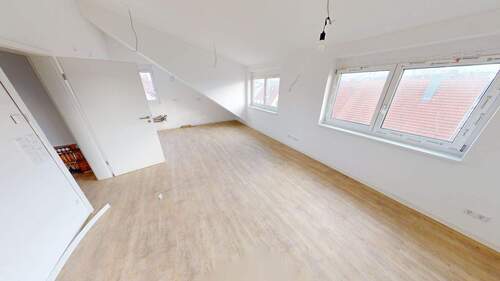 Wohnzimmer - 2 Zimmer Etagenwohnung zum Kaufen in Möglingen