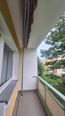 Blick vom Balkon - 3 Zimmer Etagenwohnung zur Miete in Görlitz
