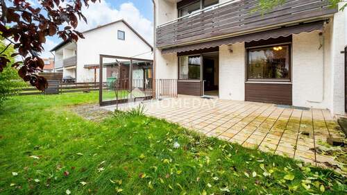 Terrasse 2 - 4 Zimmer Doppelhaushälfte in Mindelheim
