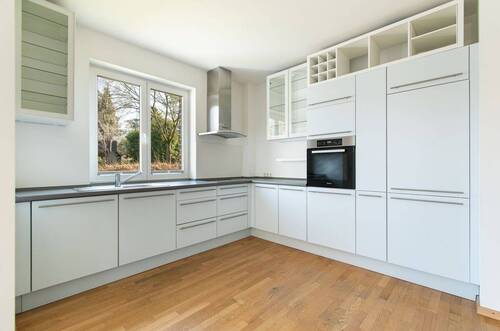 Moderne Wohnküche mit angenehmem Ambiente - 