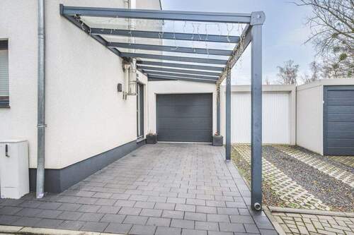 Carport mit Garage - 