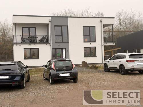 Ansicht Wohn- u. Bürogebäude - Gewerbegrundstück mit modernem Wohn- u. Bürogebäude und Lagerhalle
