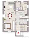 Grundriss Erdgeschoss Haus vorne - 